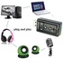 External USB 2.0 7.1 Channel 3D Virtual Audio Sound Card Adapter - Black