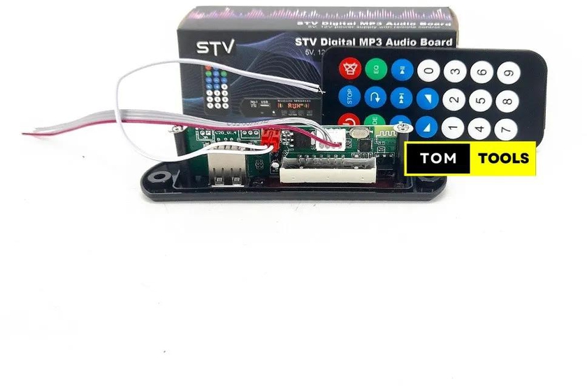 V20 5V, 12V Digital MP3 Audio Board with Bluetooth and Remote Control