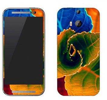 Vinyl Skin Decal For HTC One M8 Bloomin Autumn Leaves