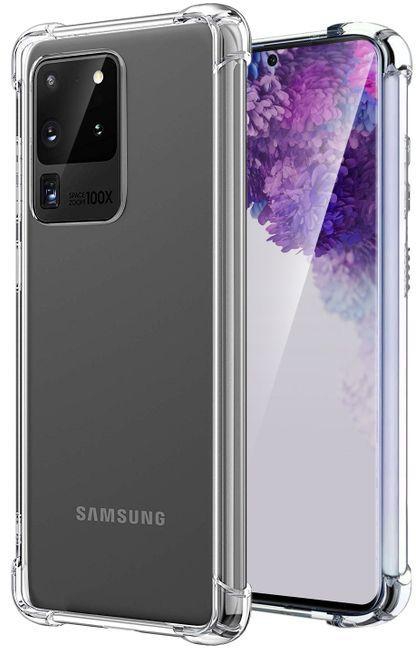 Samsung Galaxy S20 Ultra Flexible Soft TPU Case -0- Clear