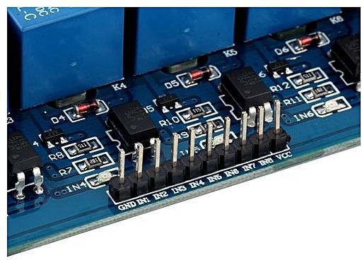 Generic 5V Eight 8 Channel Relay Module With Optocoupler For Arduino PIC AVR DSP ARM