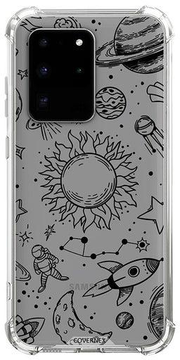 Shockproof Protective Case Cover For Samsung Galaxy S20 Ultra Space Doodle