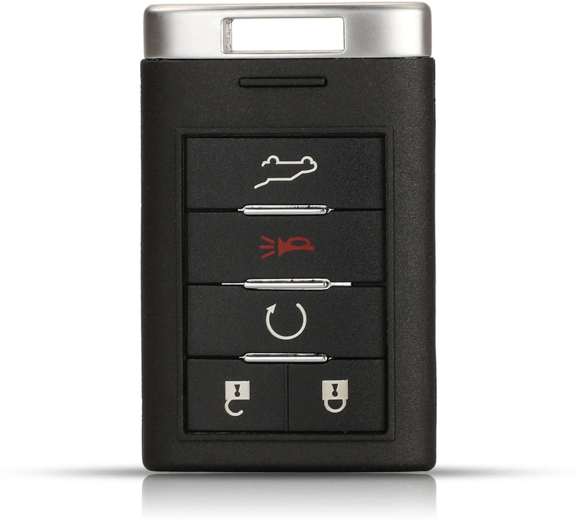 Remote 5 Buttons Car Key Shell Case Fob For Cadillac SRX 2010 2011 2012 2013 2014 keyless Entry Car Key