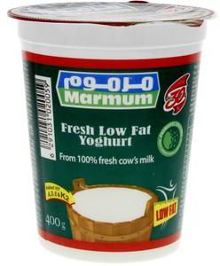 Buy Marmum Fresh Low Fat Yoghurt 400g Online at the best price and get it delivered across UAE. Find best deals and offers for UAE on LuLu Hypermarket UAE
