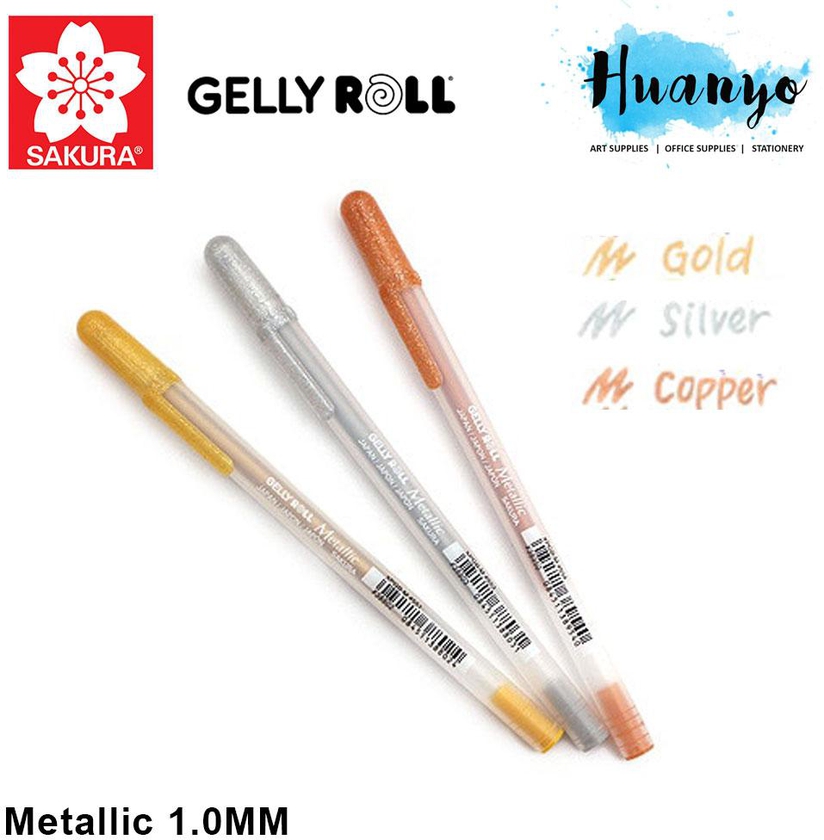 Sakura Gelly Roll Metallic Gel Pen 1.0MM (3 Colors)