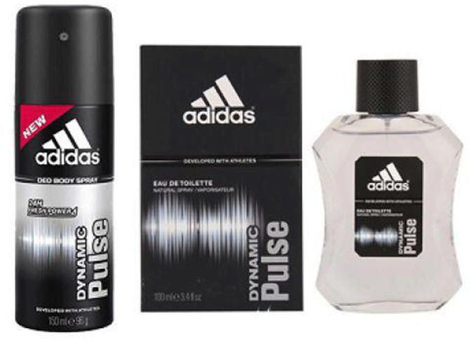 Adidas Dynamic Pulse - EDT - For Men - 100ml + Dynamic Pulse - Body Spray - For Men - 150ml