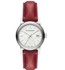 Burberry Womens The City Leather Watch BU9129 (Red/White Dial)