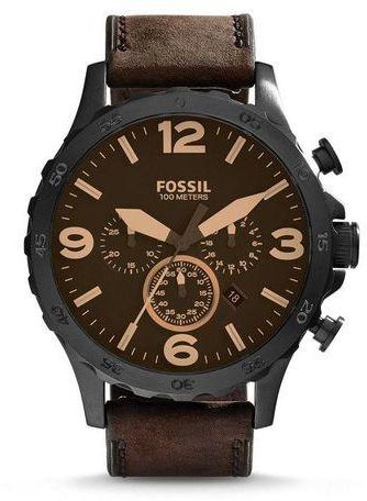 Fossil JR1487 Leather Watch - Brown