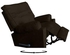 Classic Recliner Chair With Controllable Back Dark Brown 92x95x80cm
