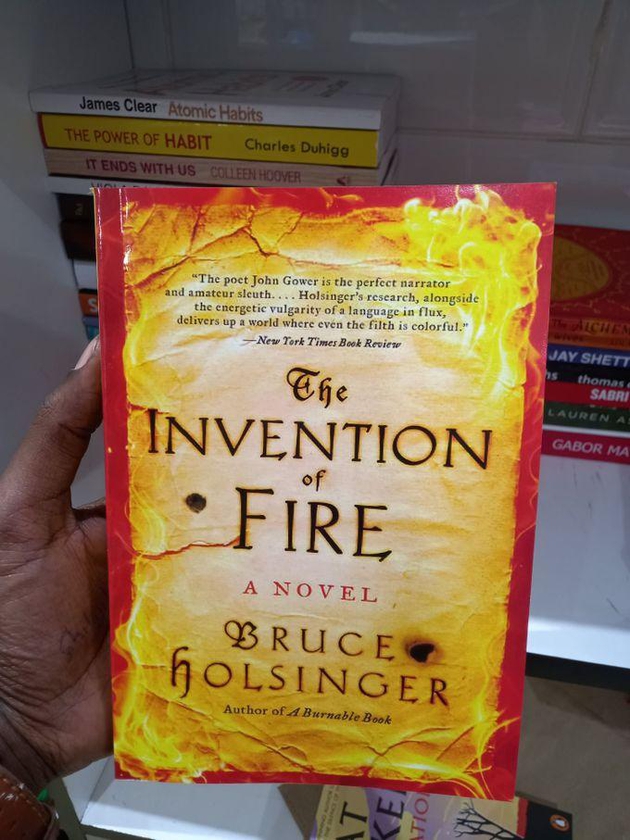 Jumia Books THE INVENTION OF FIRE BOOK BY BRUCE HOLSINGER