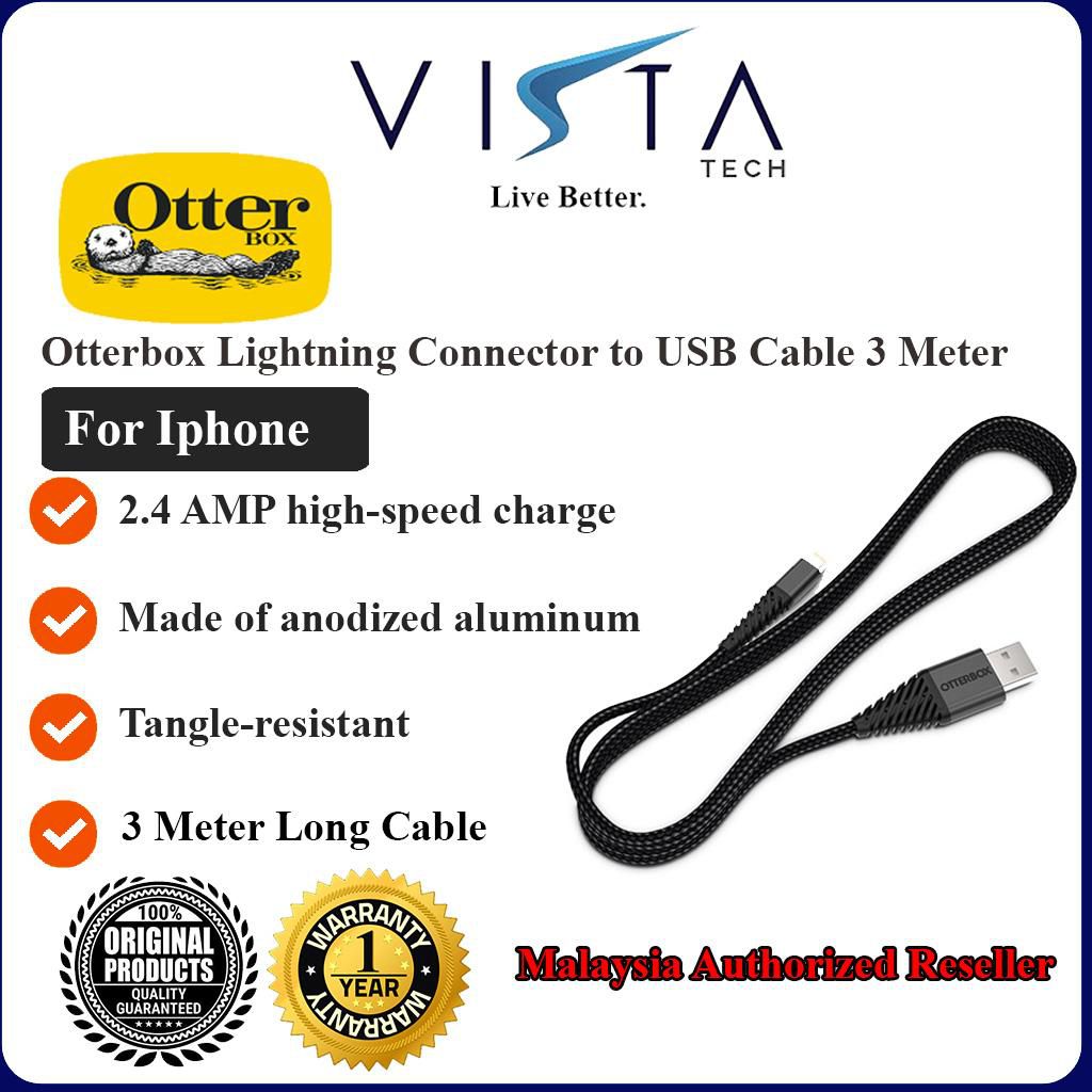 OtterBox Lightning Connector to USB Cable 3 Meter for iPhone