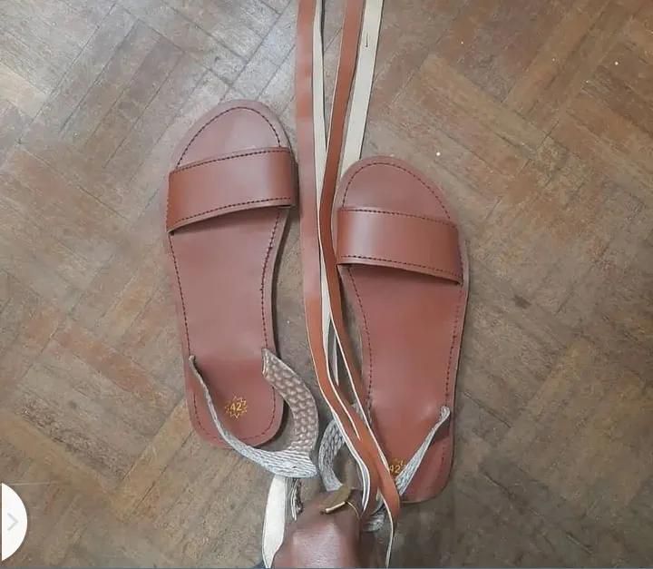 Fashion Stylish Maasai Leather Ladies Sandals