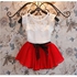 Koolkidzstore Girls 2pcs Suit Lace Skirt 3-8Y (2 Colors)