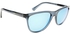 Emporio Armani Transparent Blue Acetate Men Sunglasses