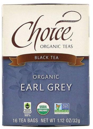 Organic Earl Grey Black Tea Bag 32g Pack of 16