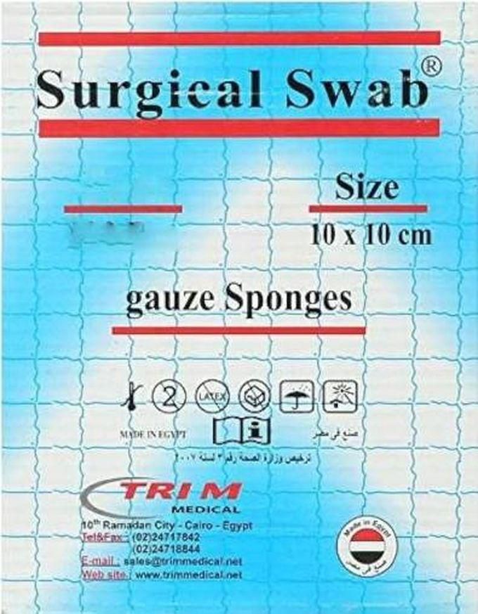 Surgical Swab Gauze Sponges 10 X 10 Cm, 10 Pcs