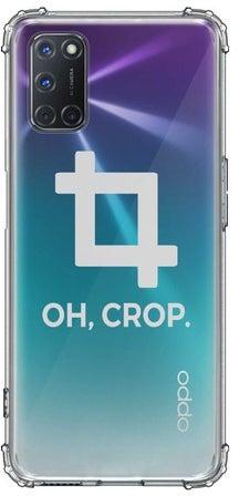 Classic Clear Case Cover For Oppo A92 Oh Crop