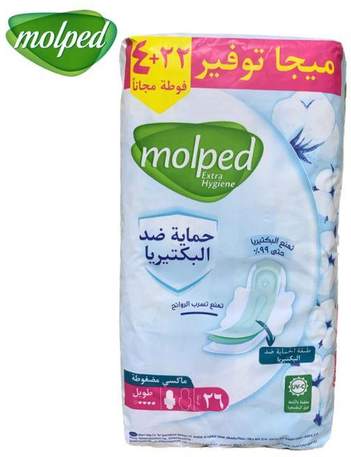 Molped Molped Maxi LONG antibacterial , 26 Pads