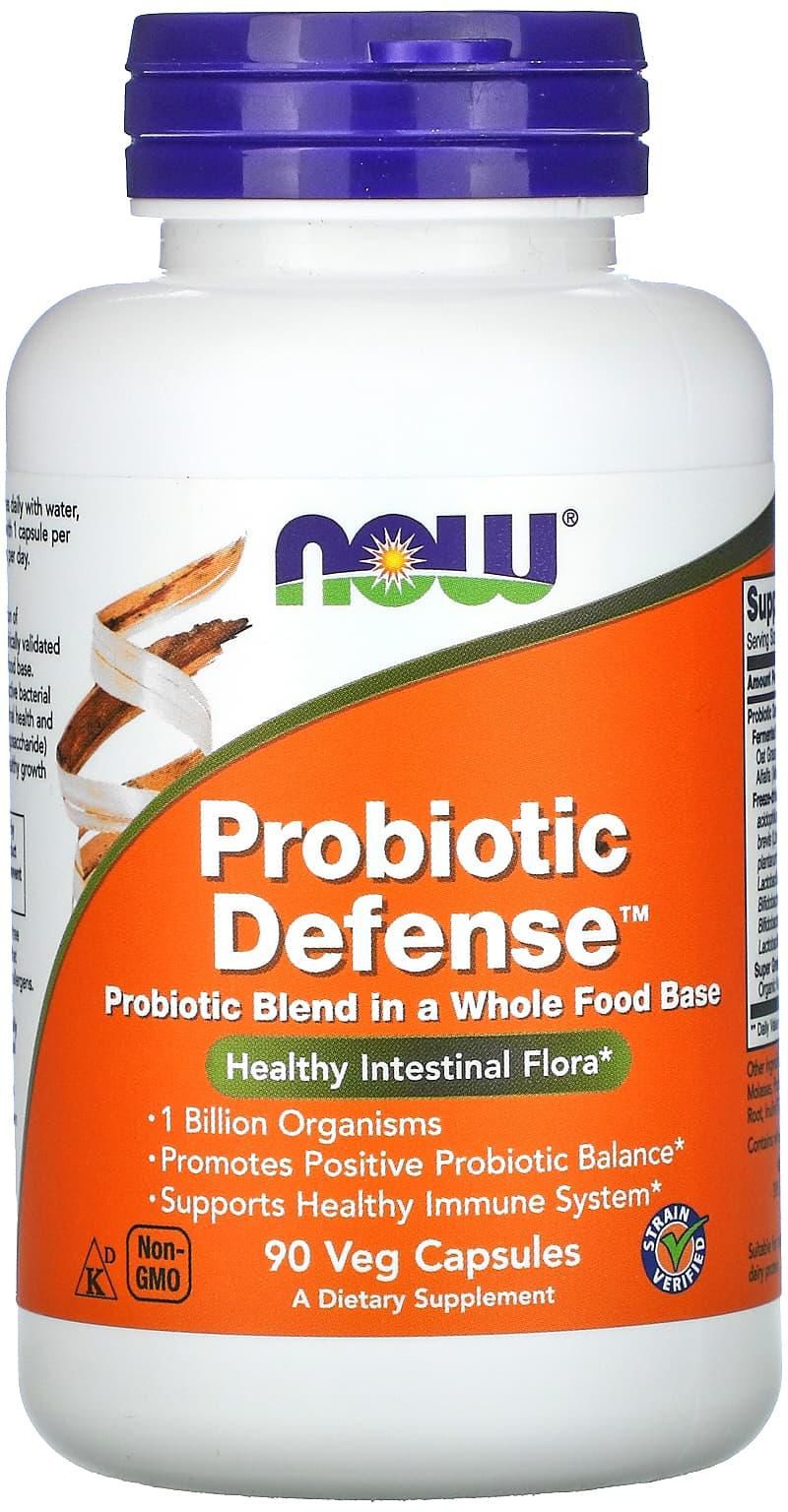 NOW Foods‏, Probiotic Defense‏، 90 كبسولة نباتية