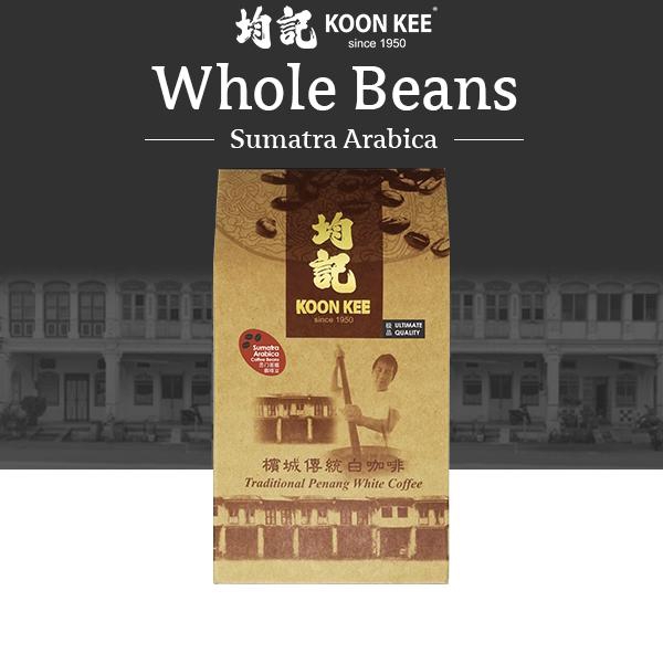 KOON KEE Sumatra Arabica Whole Beans Traditional Coffee Beans (400g)