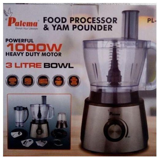 Paloma Food Processor And Yam Pounder 1000watts