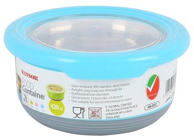 Stainless Steel Food Container Assorted Color 420ml