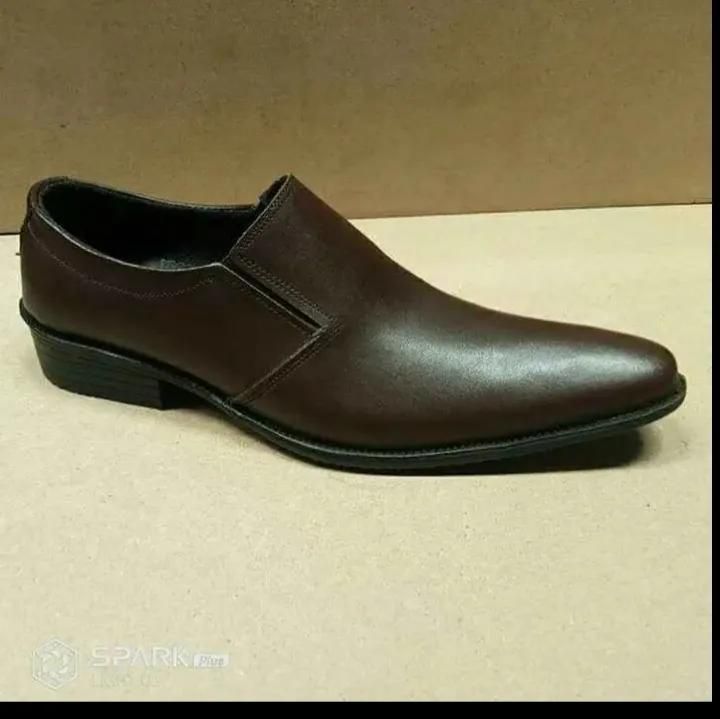 ethiopian Men's Official comfortable pure Leather Shoes