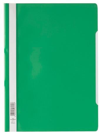 Durable Clear View Folder - Economy A4, Green