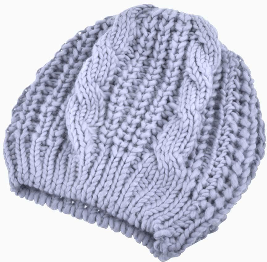 Zodaca Ladies' Winter Knit Crochet Beanie