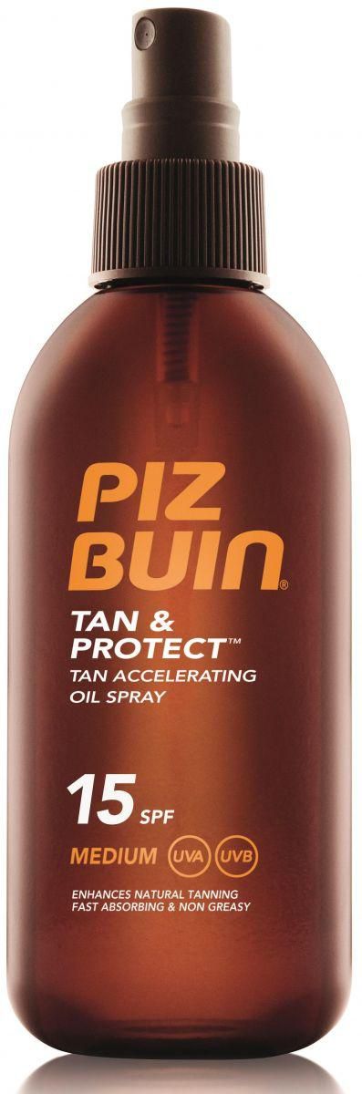 Piz Buin Tan Accelerating Oil Spray SPF15 , (150ml)