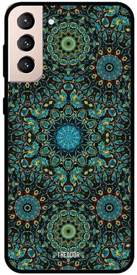 Protective Case Cover For Samsung Galaxy S22 Plus Blue Pattern Texture