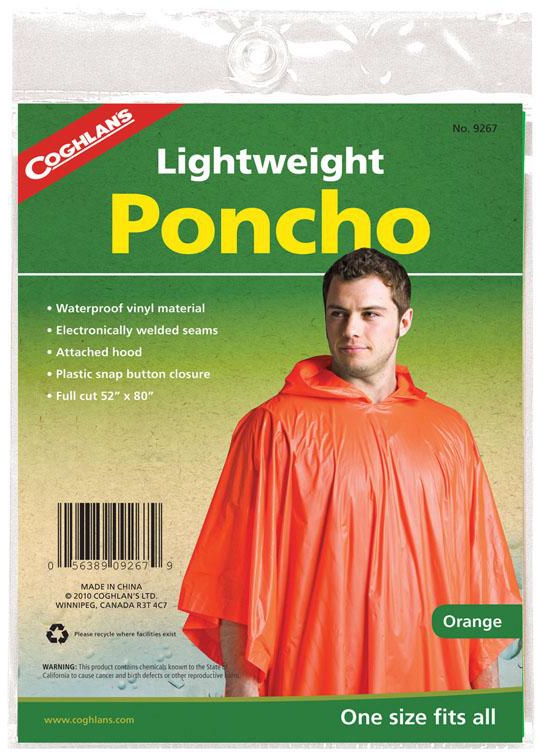 COGHLAN'S Lightweight Poncho (3 Colors)