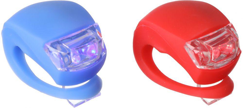 Set of 2 Bicycle Front and Rear Led Lights