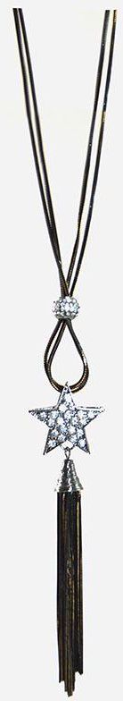 ZISKA Chains Necklace - Black