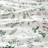 TIMJANSMOTT Duvet cover and pillowcase - white/floral pattern 150x200/50x80 cm