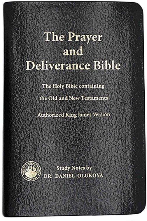 Prayer and Deliverance Bible (Small & Leather Bond) - Dr. D.K. Olukoya