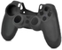Generic Silicone Skin Case Anti-Dust Protective Cover For Playstation 4 PS4 Controller-Black