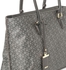DKNY R1614303-009 Heritage Monogram Shopper Bag for Women - Black/Grey