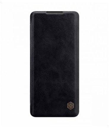 Qin Flip Leather Case For Honor 30 Pro / 30 Pro Plus أسود