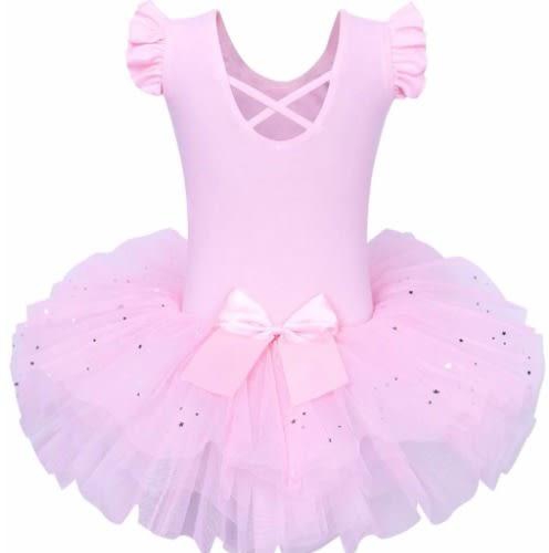 Znyune Girls Kids Ballet Dress – Pink  - 6-7years