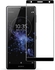 واقي شاشة زجاجي منحنى عالى الدقة حماية كاملة لـموبايل اكسبريا اكس زد 2 - 0 - أسود ( Sony Xperia XZ2 )