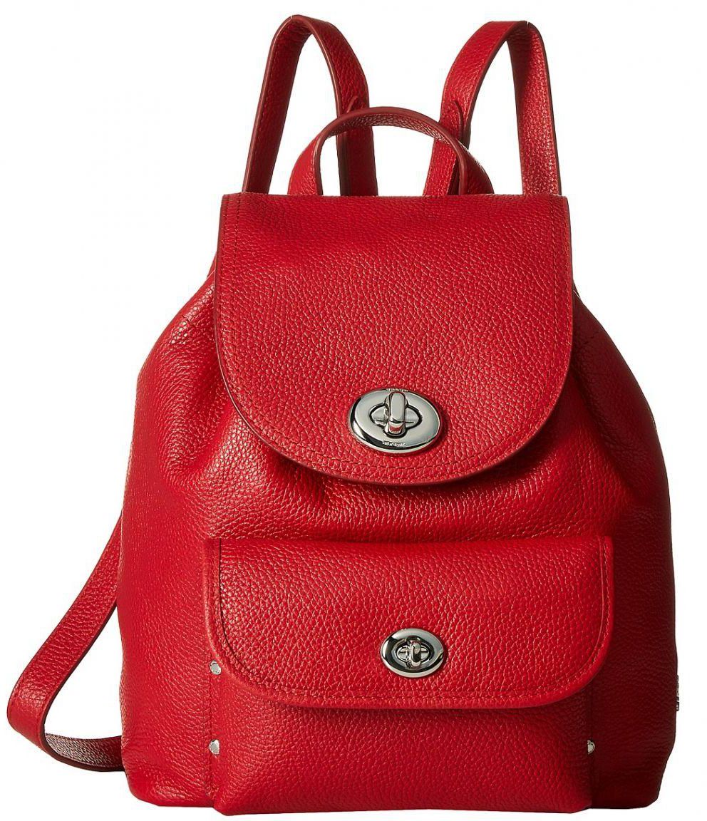 Coach Backpack for Women - Red, 37581 SVDN8