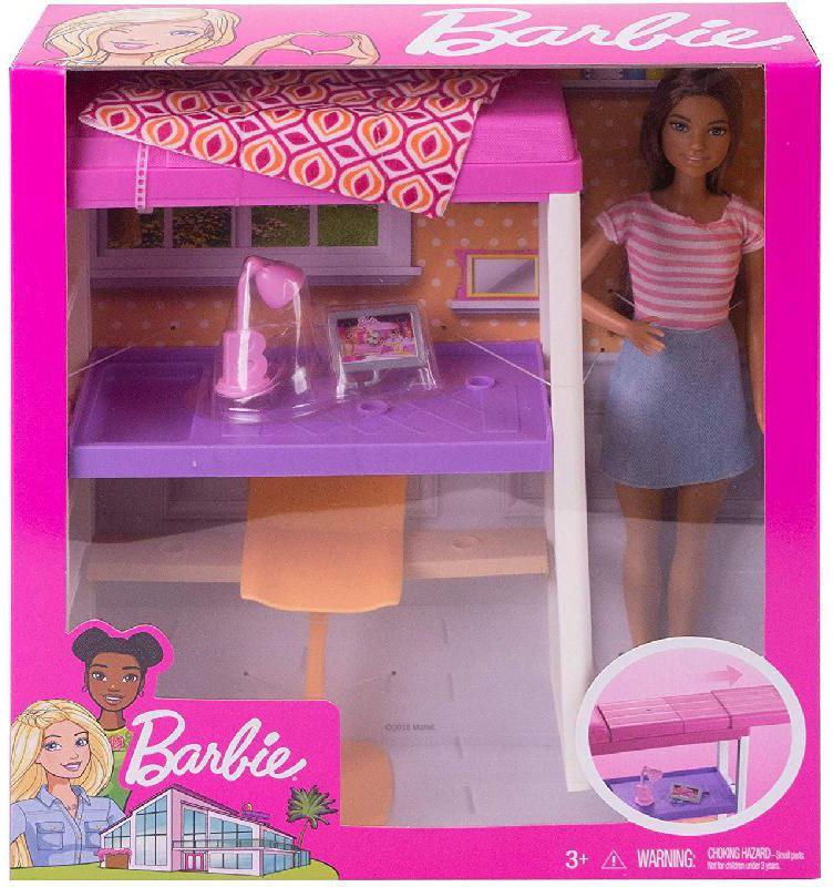 Barbie Room & Doll Kitchen Furniture Doll Playset