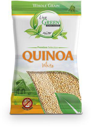Live Green White Quinoa - 400 Gm
