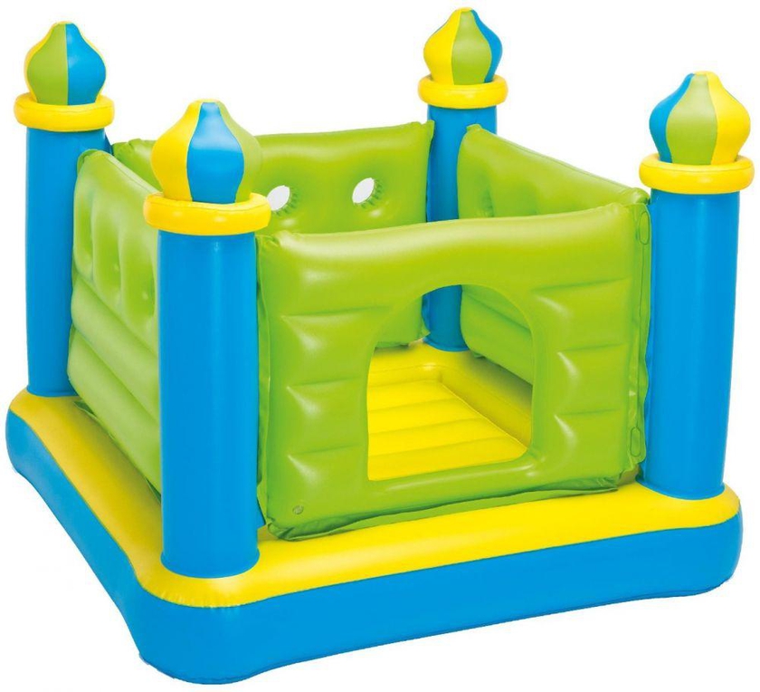 Intex Junior Jump-o-lene Inflatable Castle Bouncer, Green [48257]