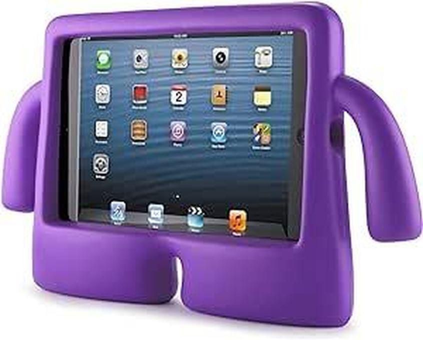 Kids Shockproof TV Case Cover Compatible with Apple iPad Mini 6 (Purple)