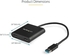 محول USB 3.0 الى HDMI مزدوج من ستارتيك دوت كوم، 1× 4K عند 30Hz و1×1080P وبطاقة فيديو ورسومات خارجية ومحول شاشة USB-A الى HDMI مزدوج ويدعم ويندوز فقط، اسود (USB32HD2)