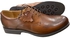 Fashion Lace-Up Leather Classy Men's Official Shoe - Brown Official Shoes