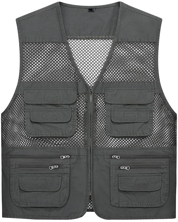 MJ180 Grey Color Vest - Size 3XL