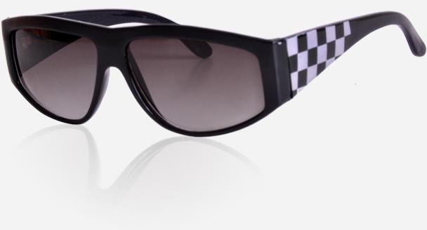 Ticomex Shield Women's Sunglasses - Black Frame with Silver Handles
